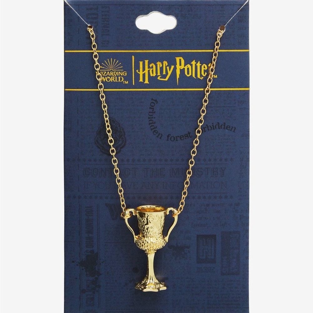 Harry Potter Hufflepuff Cup Necklace Hot Topic‎